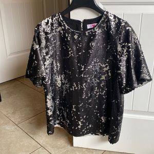 Buddy Love *Holiday* Sequin Top - M